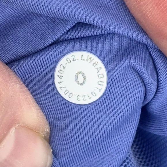 Lululemon Court Rival High-Rise Tennis Skirt Long Wild Indigo Blue Skort Size 0 - Picture 11 of 14